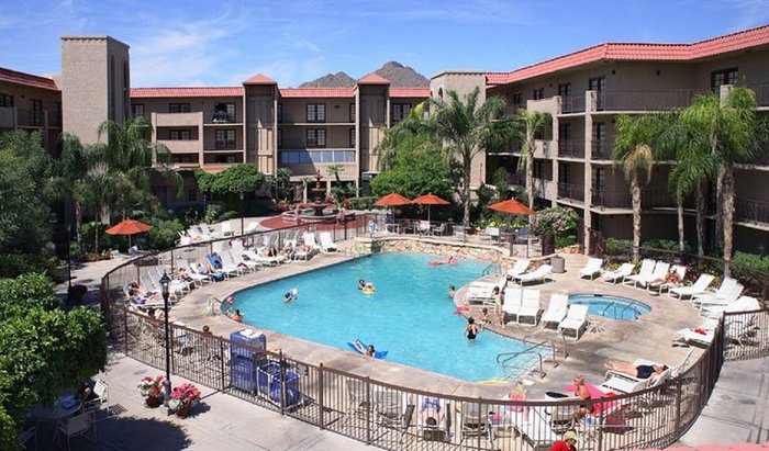 Chaparral Suites Pool area